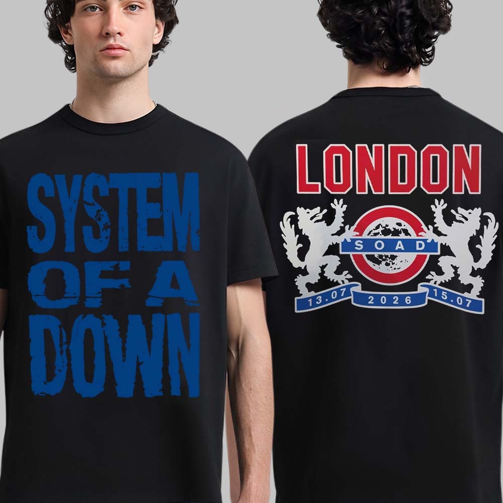 Men'S Fashion Uk 2026 - System of A Down SOAD London