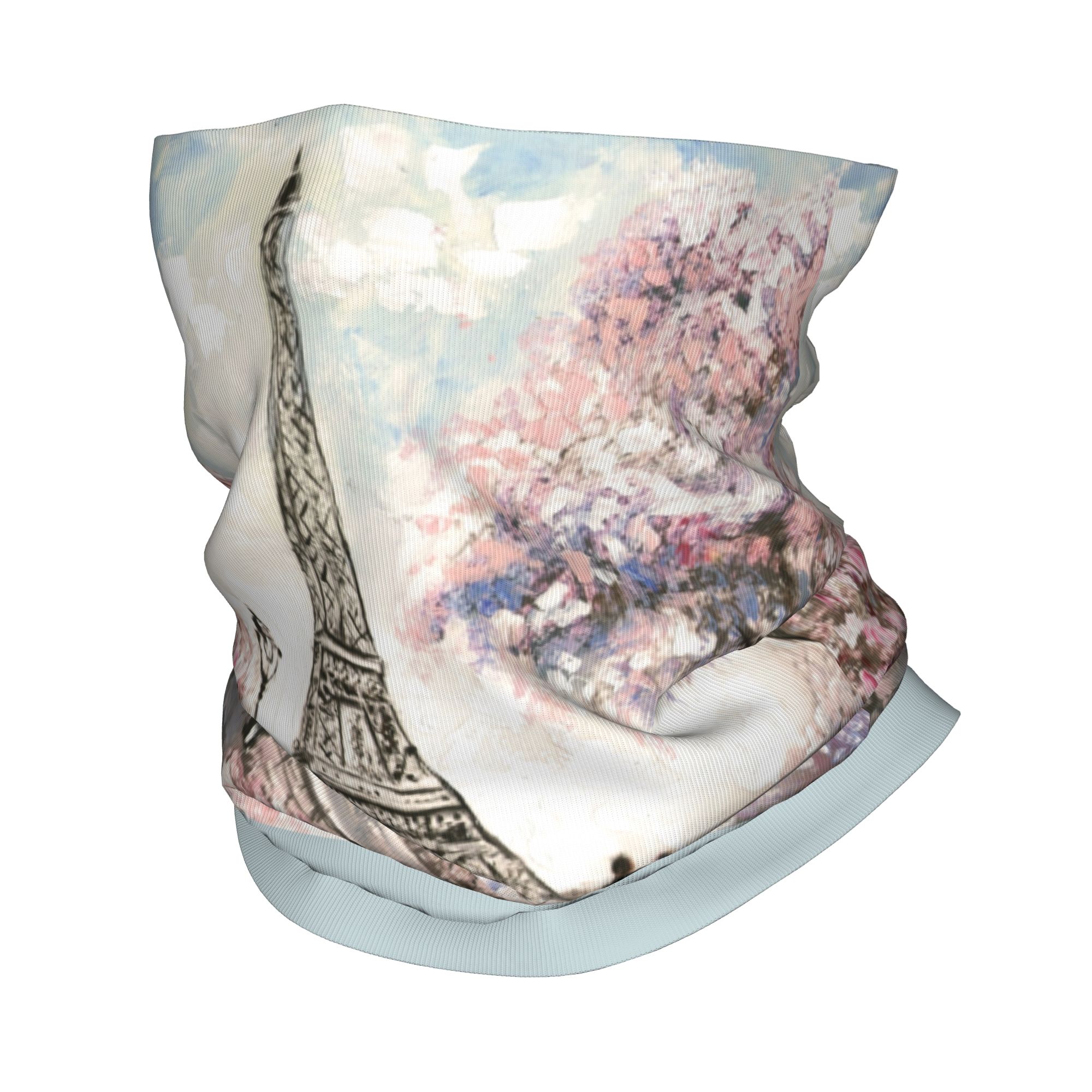 Paris Men'S Fashion - Custom Eiffel Tower Paris Bandana Winter