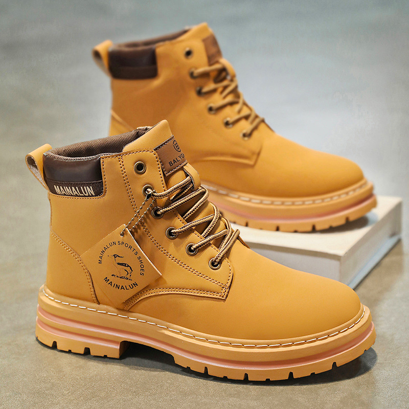 Mens Fashion Show - Classic Men High Top Boots High