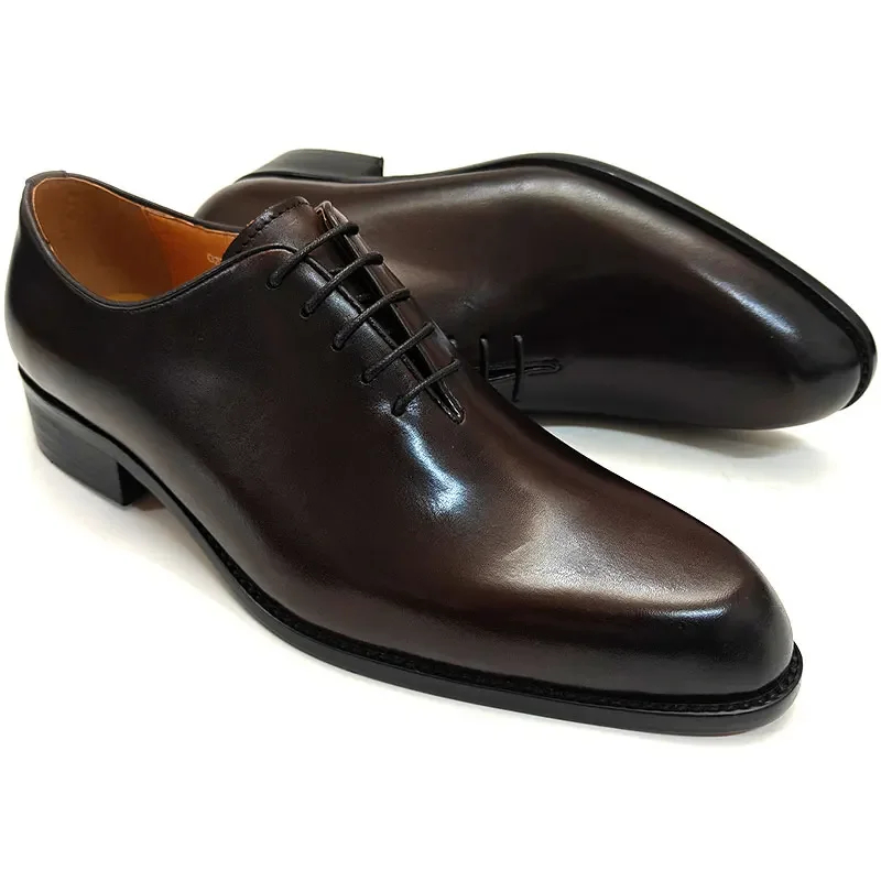 Oxford Shoes Brogue - Successful Men's Leather Shoes High Quality