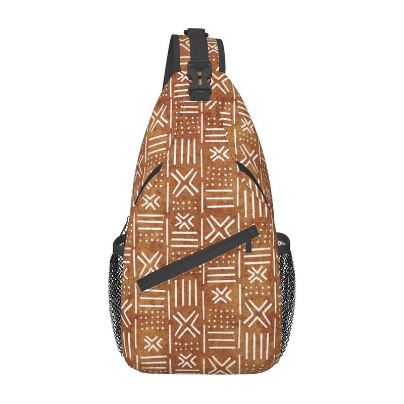 Mens Fashion Blog - Bogolan Mudcloth African Pattern Sling Bag
