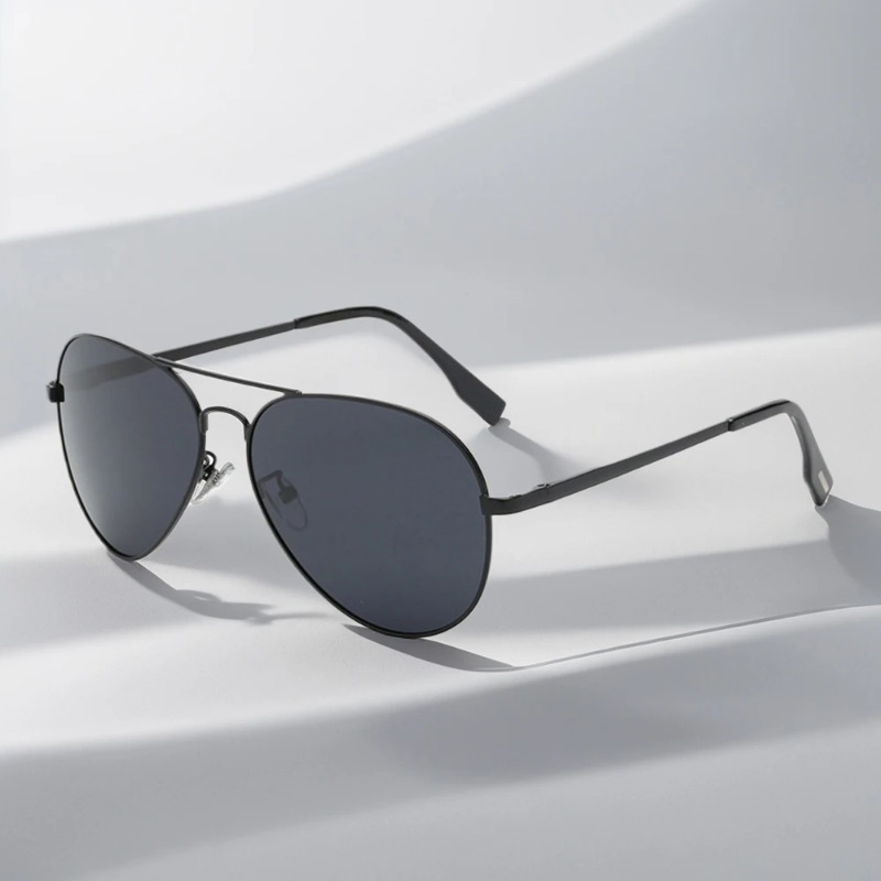 Men'S Fashion Glasses - Classic Big Pilot Sunglasses Men Luxury