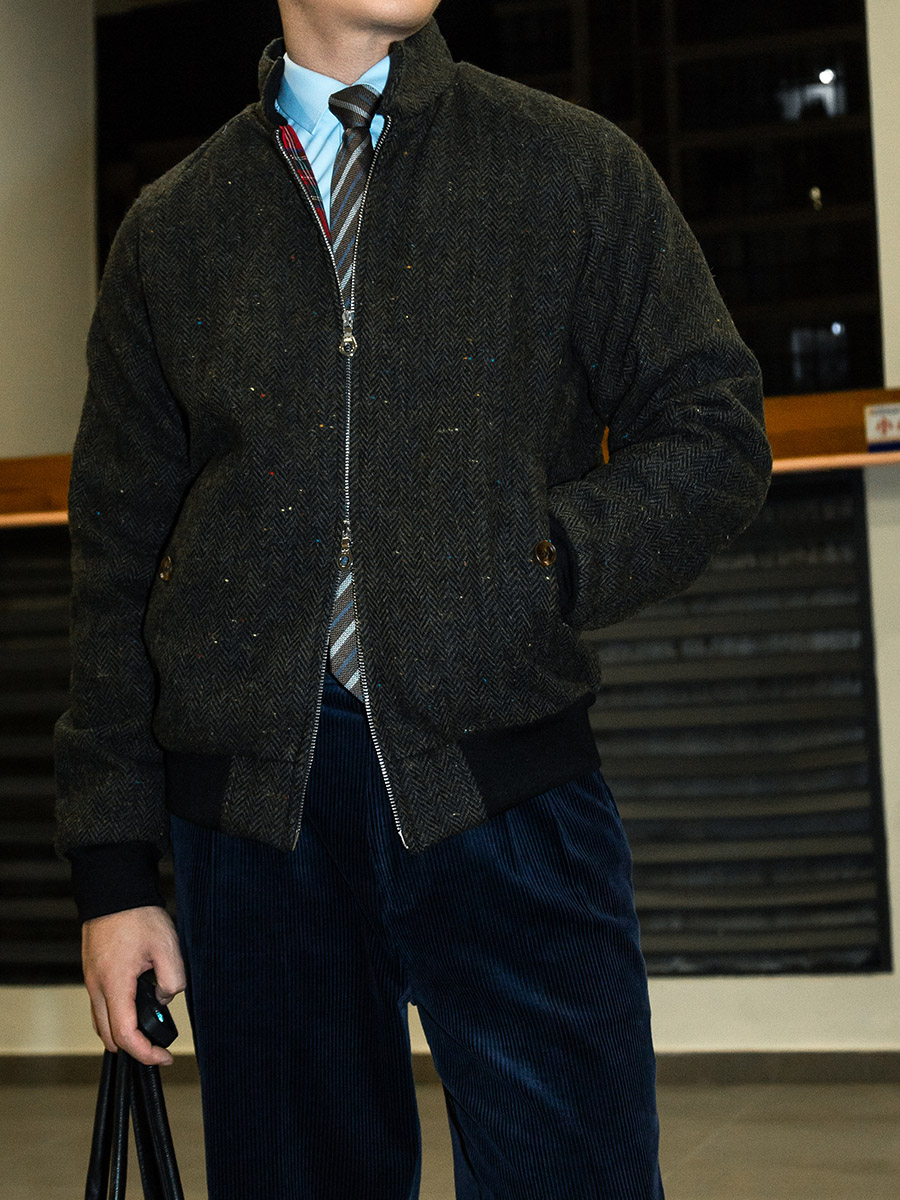 Harrington Jacket - POT&CRAFTSMAN Men's Vintage G9 Harrington Jacket