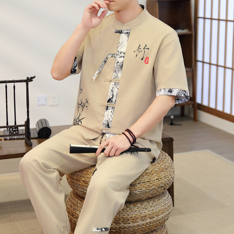 Men'S Fashion Trousers - 2026 spring Men's Casual Sets Chinese