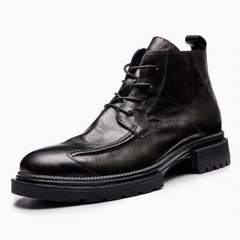 Mens Fashion Show - Fashion Designer Men Shoes Retro Boots