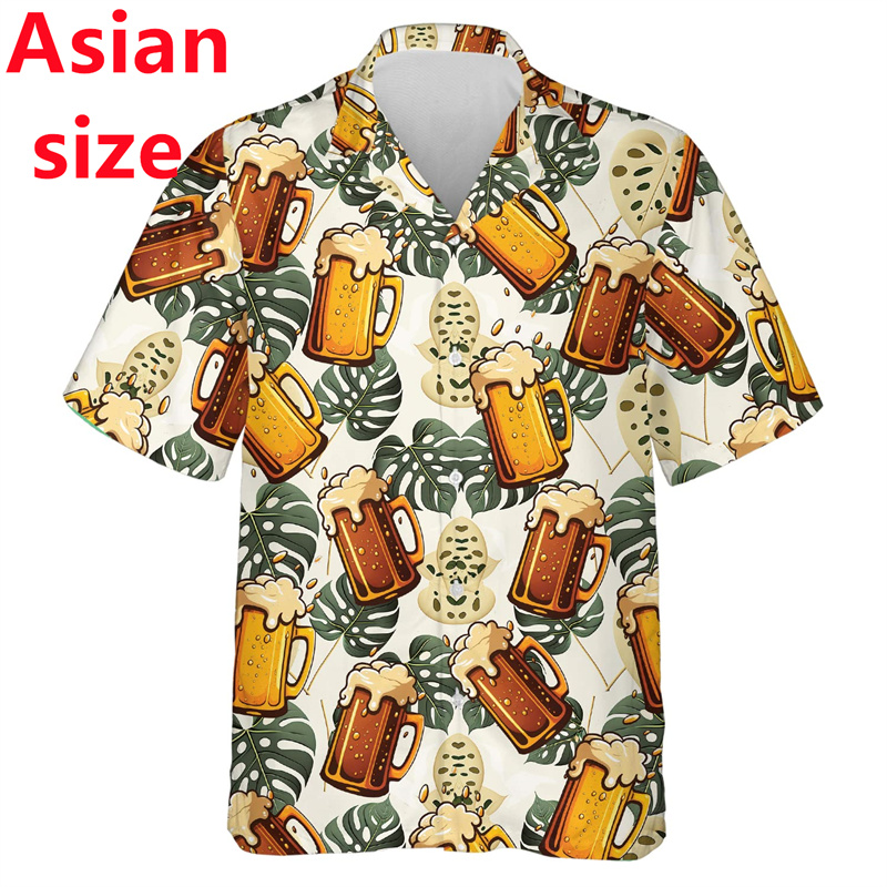 Men'S Fashion Lk - New Beer Lovers Shirts For Men