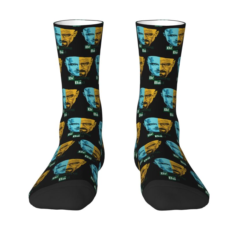 Mens Fashion Show - Custom Fashion Printed Breaking Bad Socks
