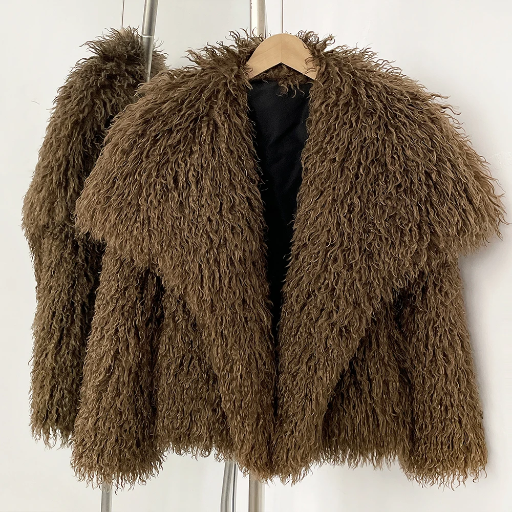 Fur Coat Eco-friendly Faux Fur - đánh giá và giá Mens Fashion Store
