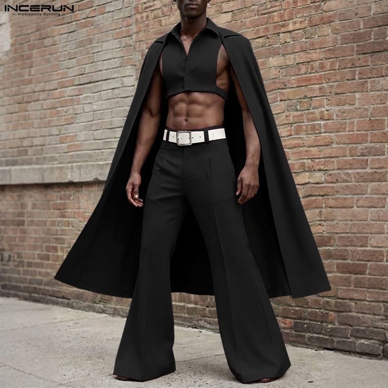 INCERUN Men Sets Solid Color L - đánh giá và giá Mens Fashion Casual 2026