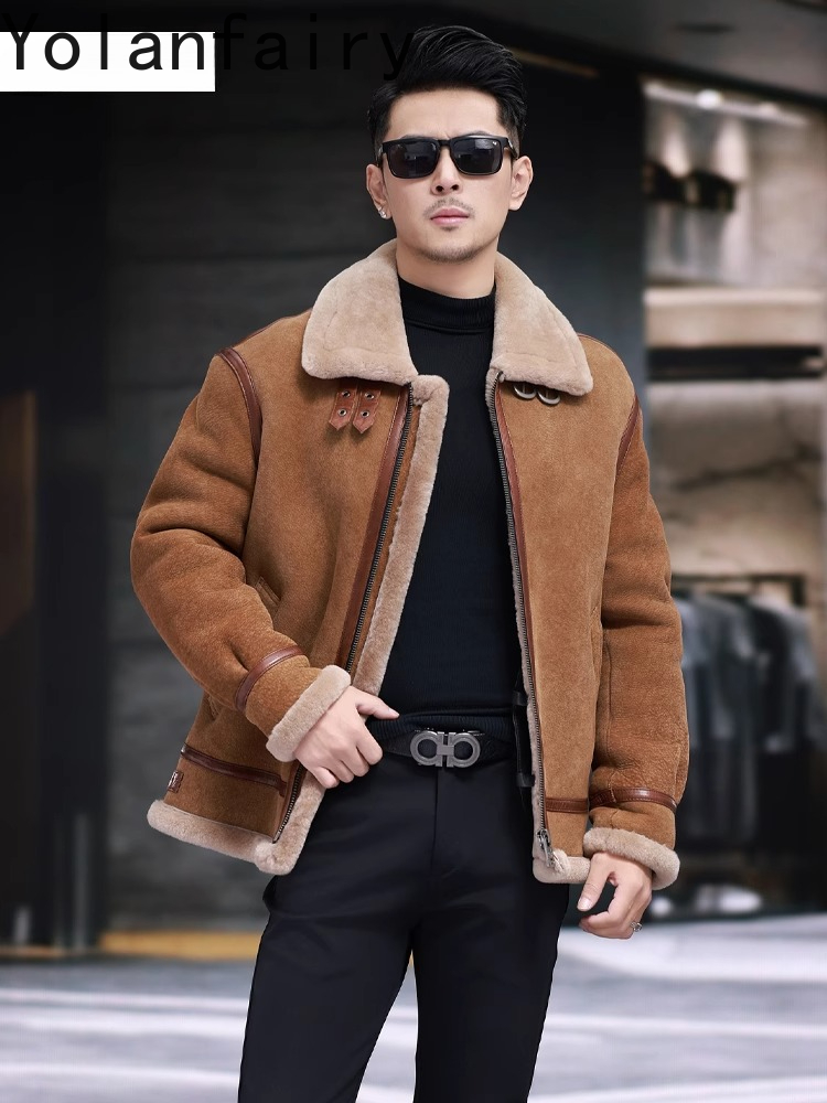 YOLANFAIRY High Quality Real S - đánh giá và giá Men'S Fashion Zipper Jacket