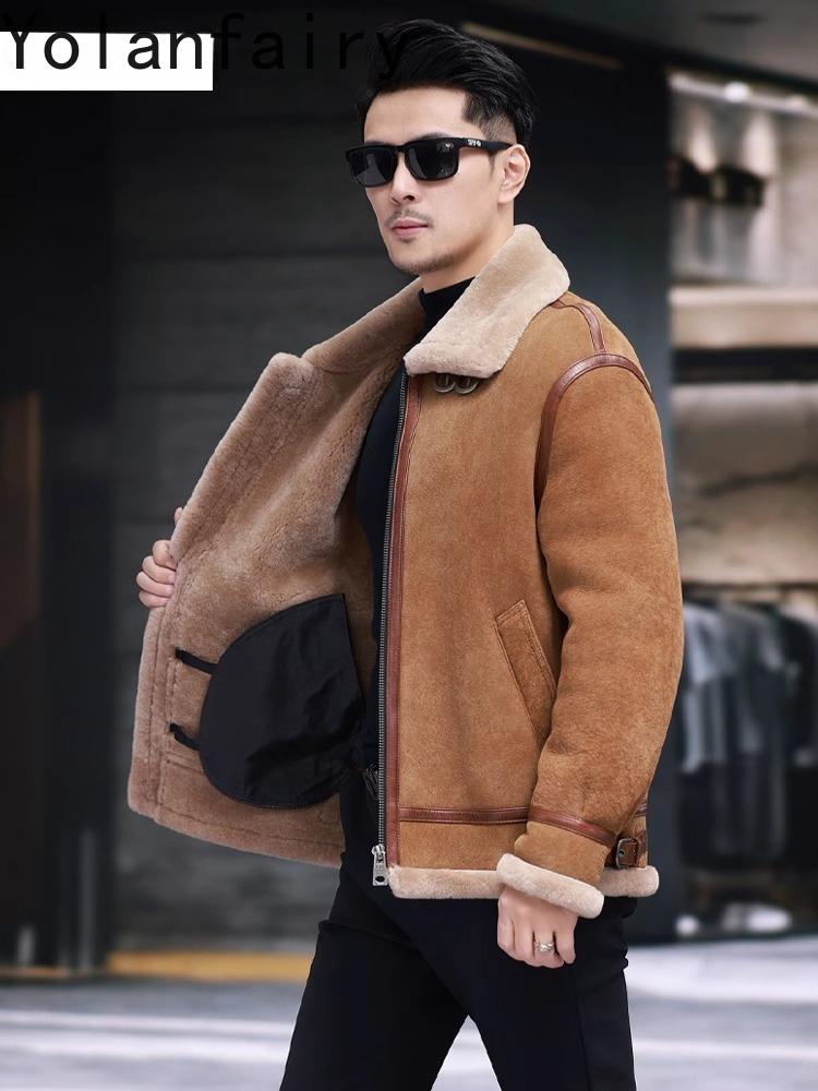 YOLANFAIRY High Quality Real S - đánh giá và giá Men'S Fashion Zipper Jacket