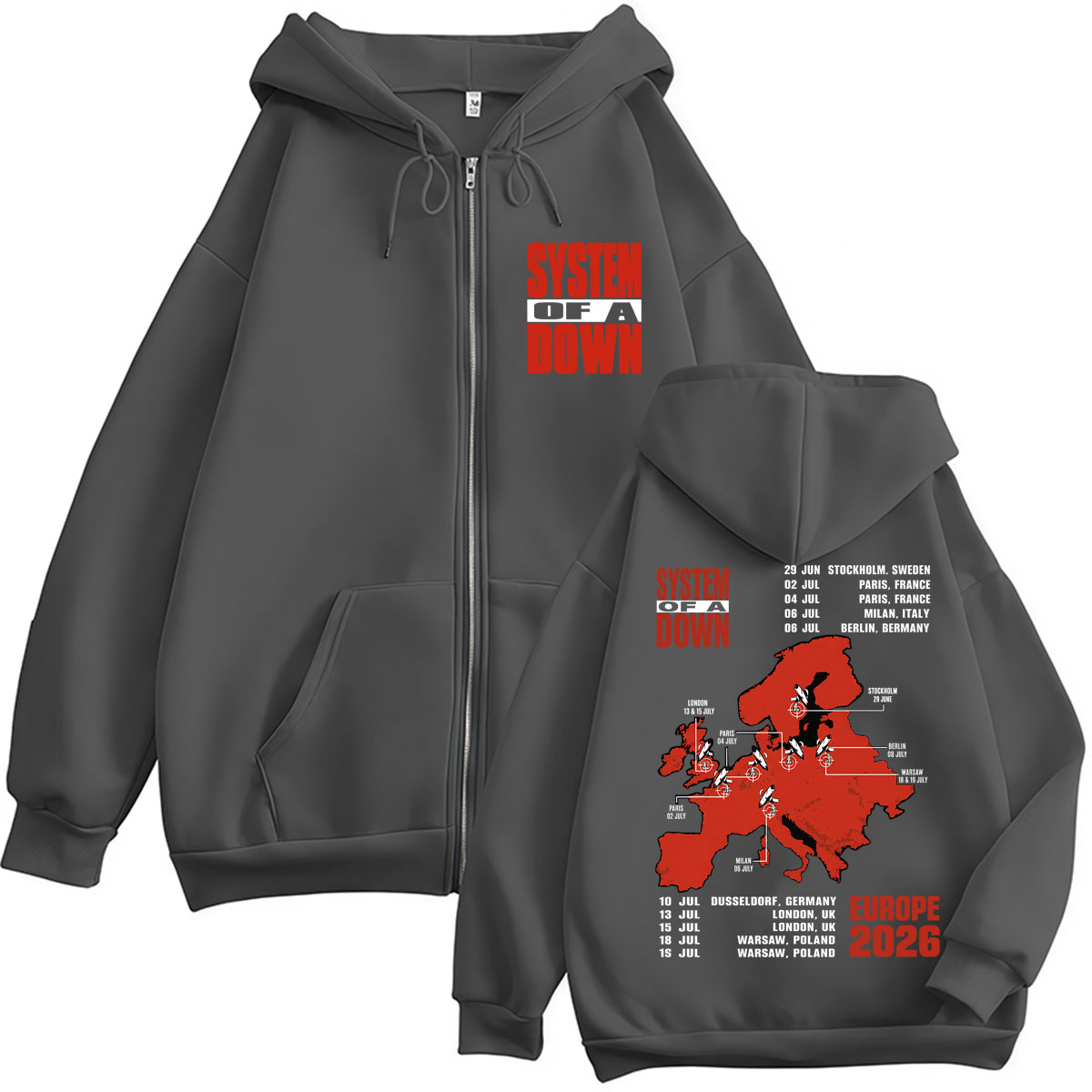 System of A Down EU and UK Tou - đánh giá và giá Men'S Fashion Uk 2026