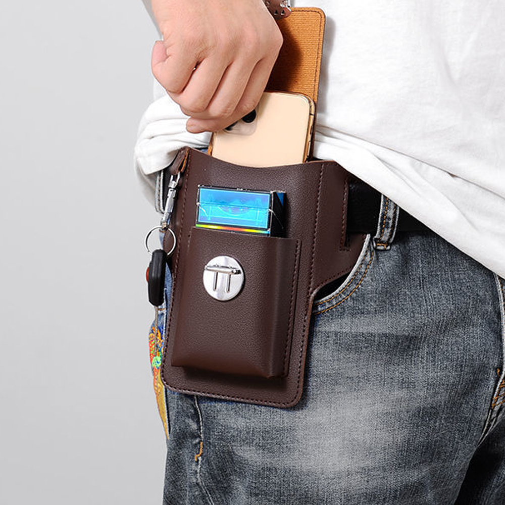 New Men Waist Bag Mobile Phone - đánh giá và giá Belt Mens Fashion