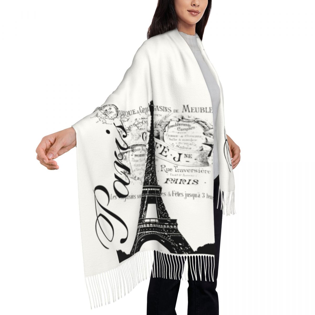 Custom Printed Vintage Eiffel  - đánh giá và giá Paris Men'S Fashion