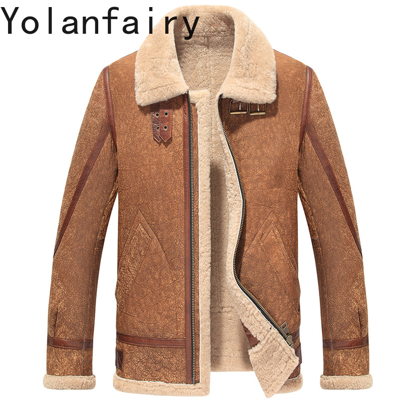 YOLANFAIRY Real Leather Jacket - đánh giá và giá Men'S Fashion Zipper Jacket