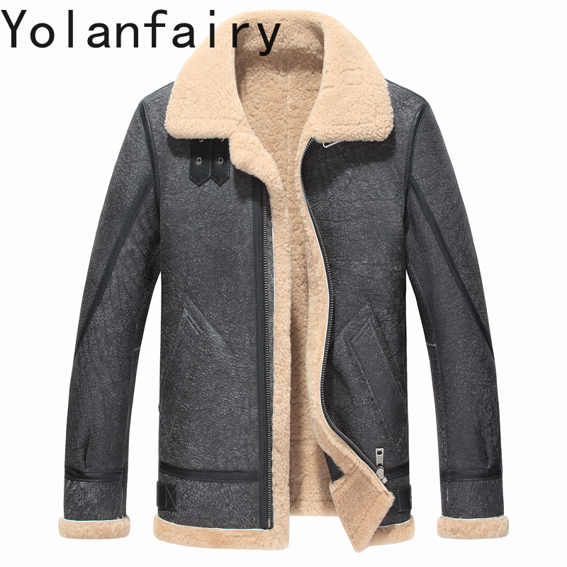 YOLANFAIRY Real Leather Jacket - đánh giá và giá Men'S Fashion Zipper Jacket