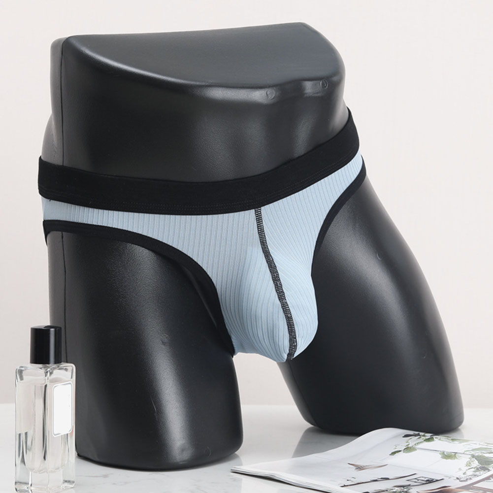 Solid Color Underpants Dark Bl - đánh giá và giá Men'S Fashion Underwear Brands
