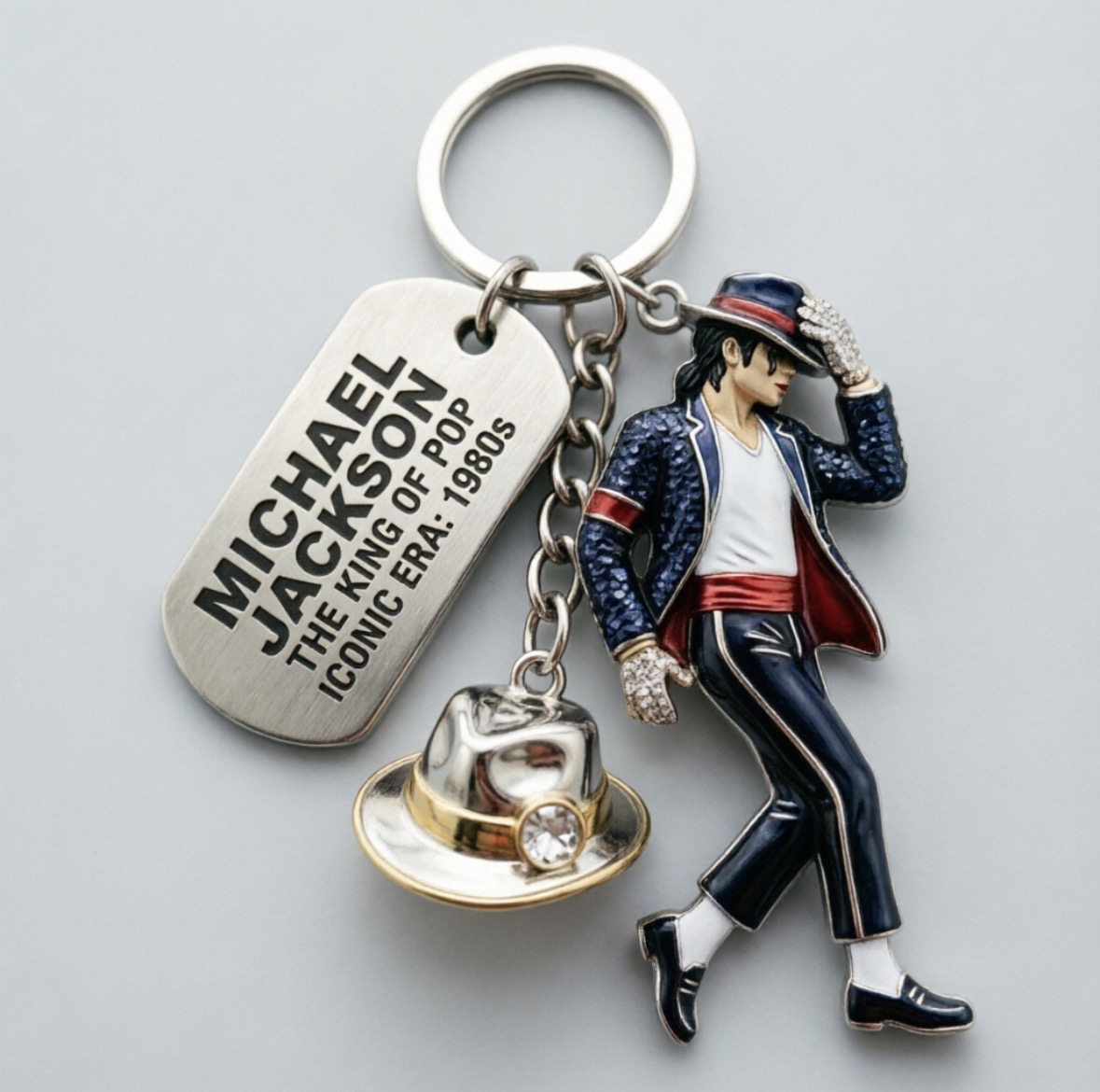 Michael Jackson Keychain, Clas - đánh giá và giá Men Fashion Key