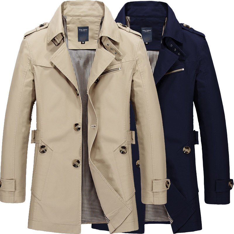 Trench Coats Double Breasted M - đánh giá và giá Mens Fashion Store
