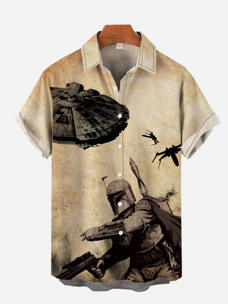 New Men's Short Sleeve Shirt F - đánh giá và giá Men'S Fashion Lk