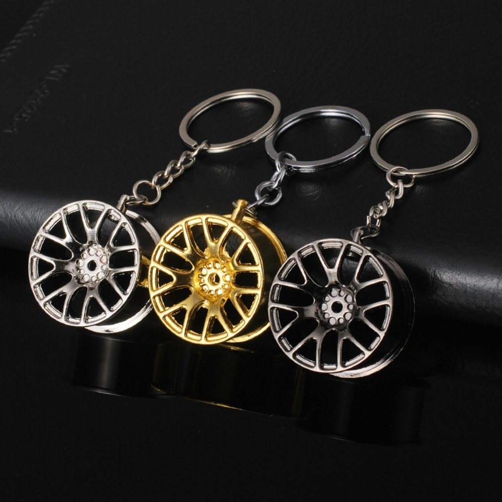 Creative Wheel Hub Keychain Me - đánh giá và giá Men'S Fashion Hub