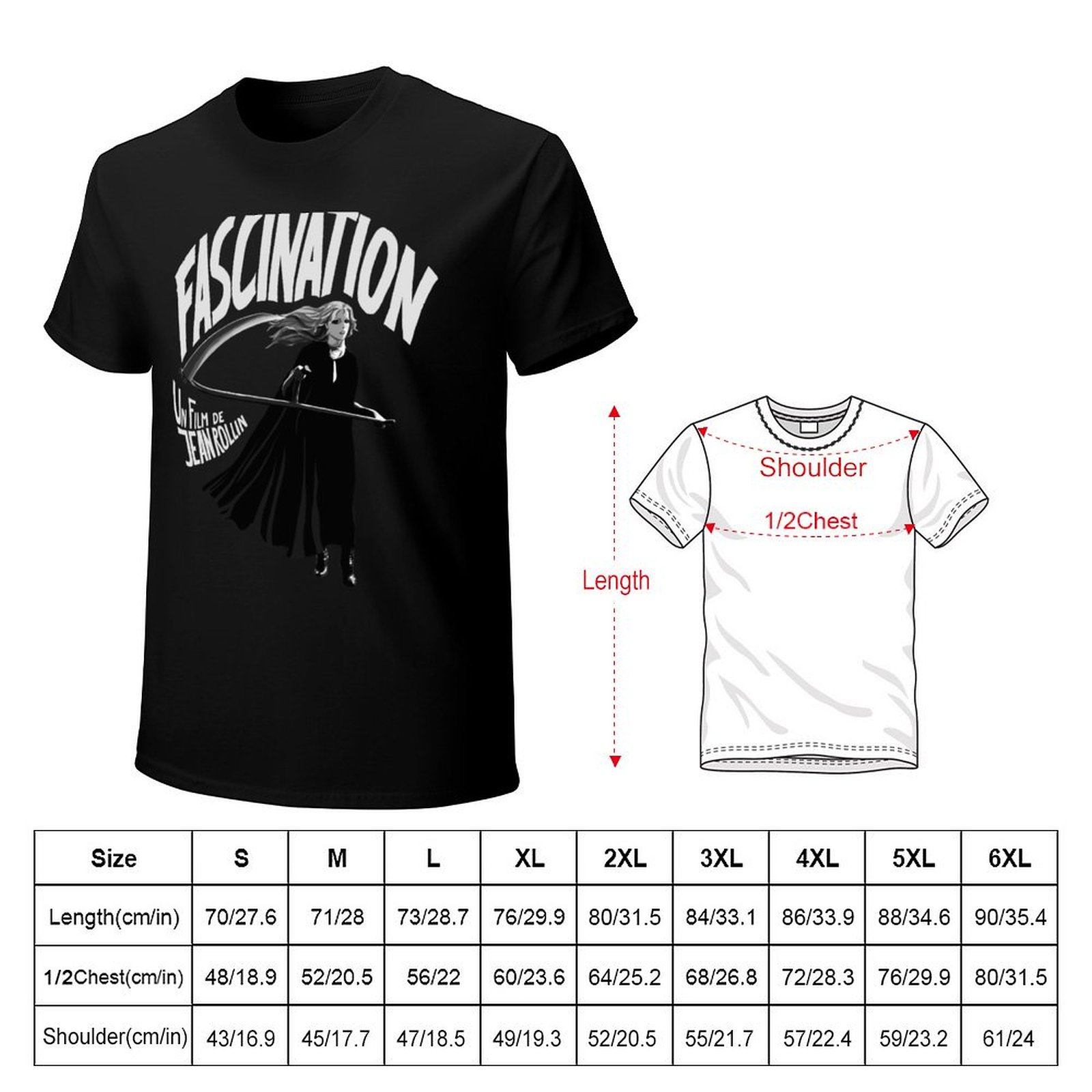 Fascination Jean Rollin T-Shir - đánh giá và giá Jeans Shirt Fashion For Men