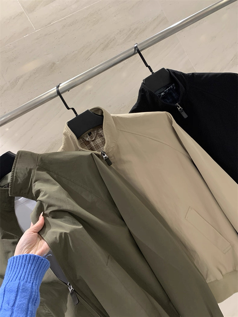 Casual Style Stand Collar Zipp - đánh giá và giá Harrington Jacket