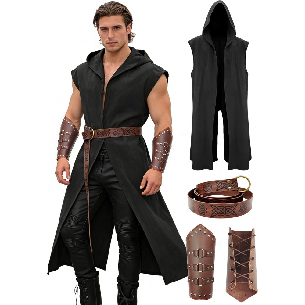 Men’s Renaissance Costume Set  - đánh giá và giá Belt Mens Fashion