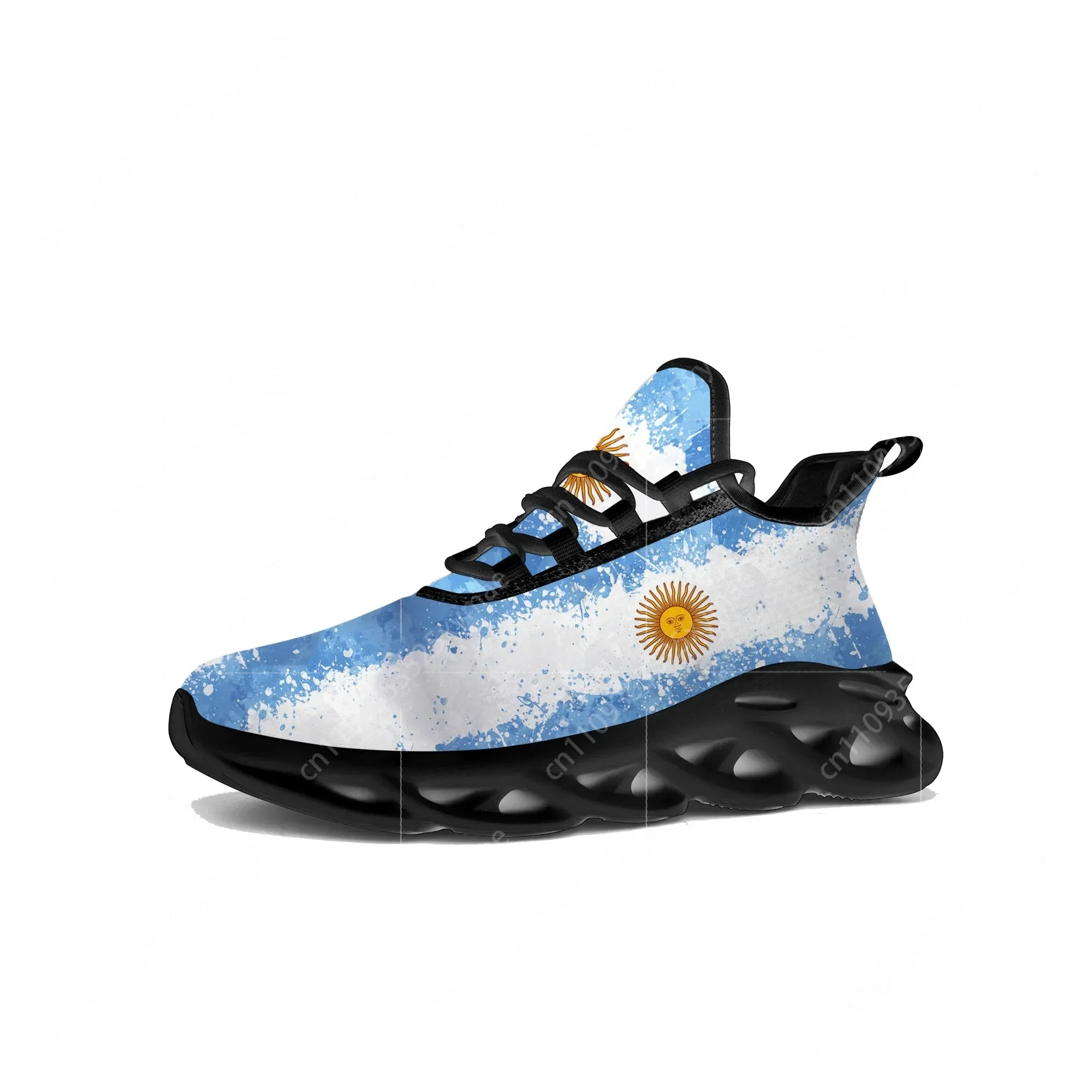 Argentine Flag Flats Sneakers  - đánh giá và giá Mens Fashion Show