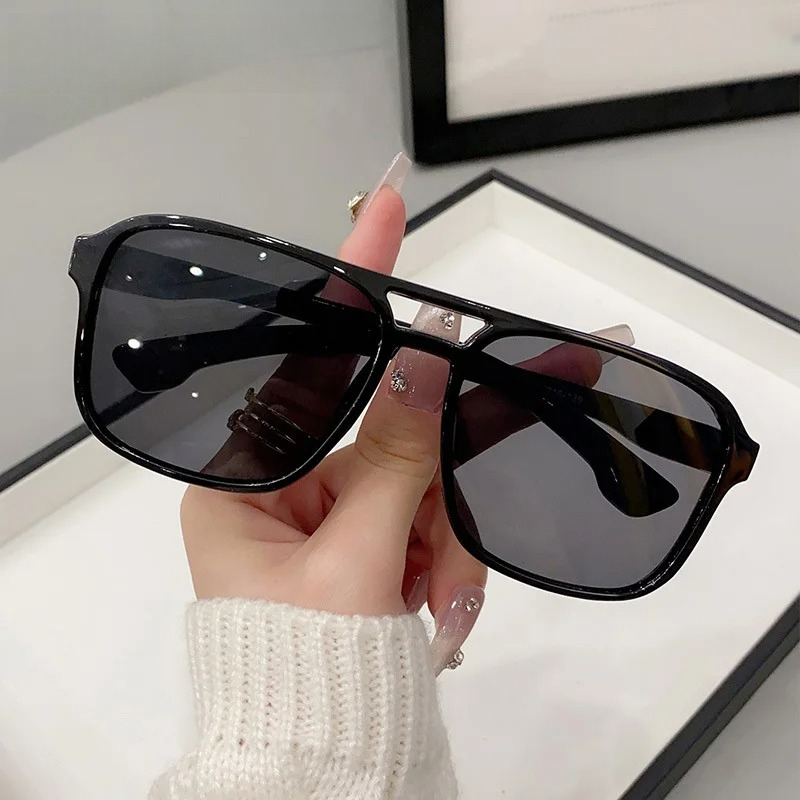 Square Double Bridges Sunglass - đánh giá và giá Men'S Fashion Glasses
