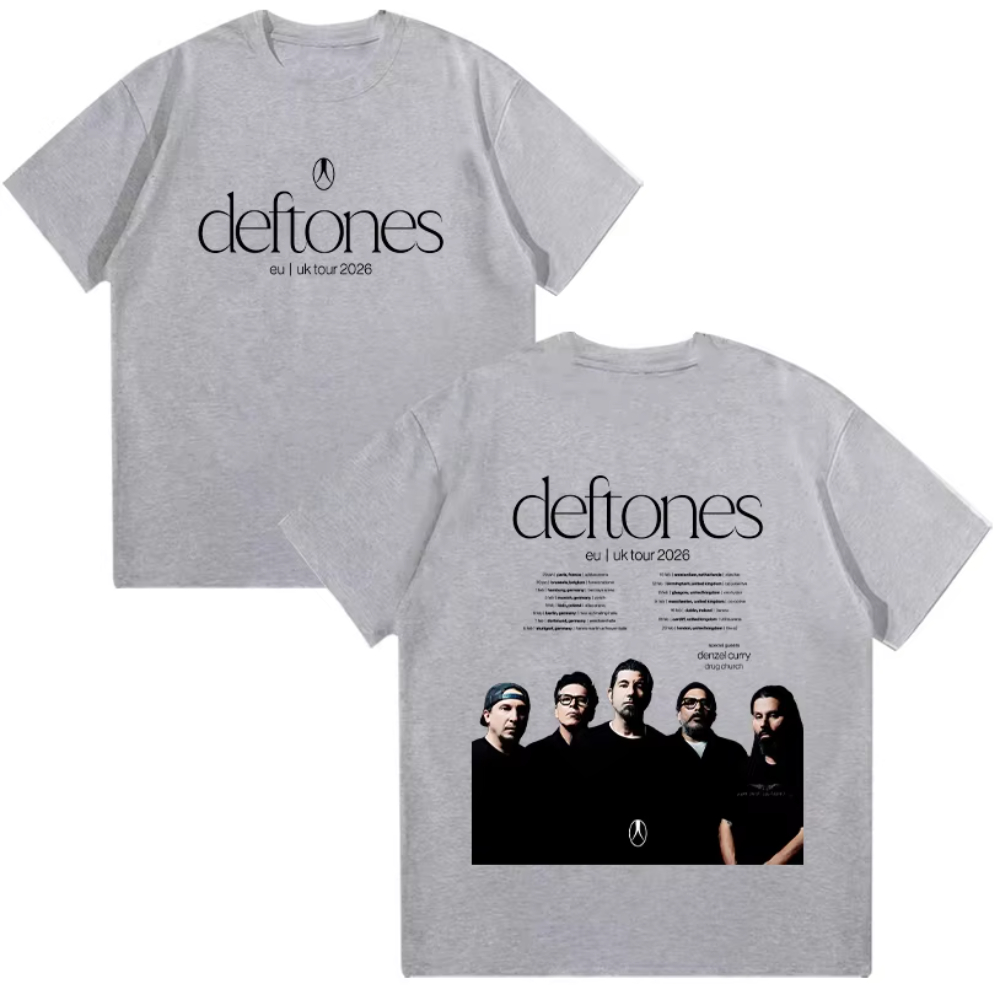 Deftones EU UK Tour 2026 T-shi - đánh giá và giá Men'S Fashion Uk 2026