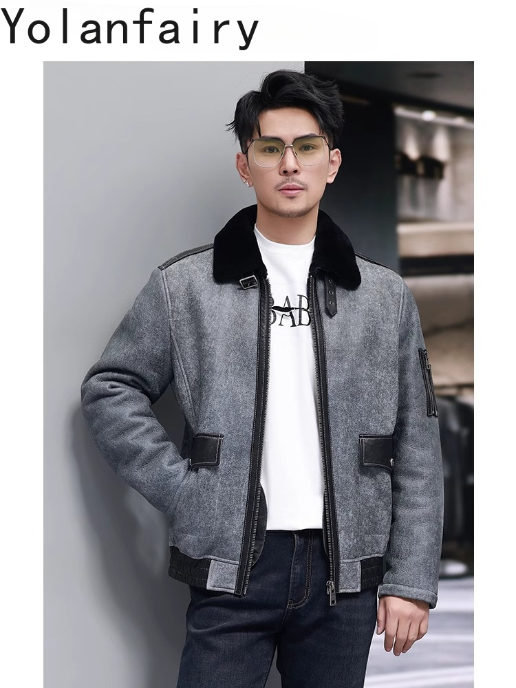YOLANFAIRY Short Natural Fur C - đánh giá và giá Men'S Fashion Zipper Jacket