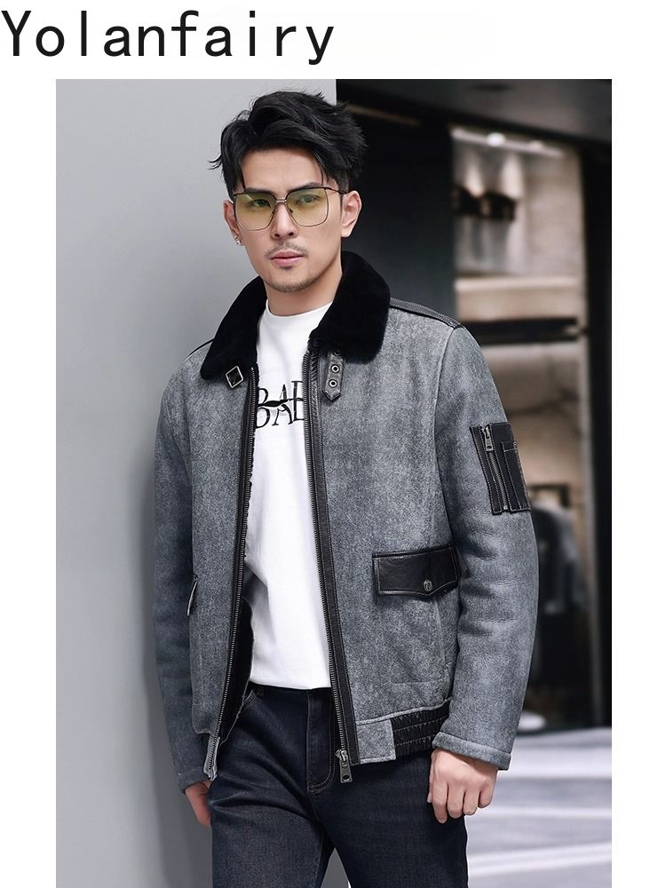 YOLANFAIRY Short Natural Fur C - đánh giá và giá Men'S Fashion Zipper Jacket