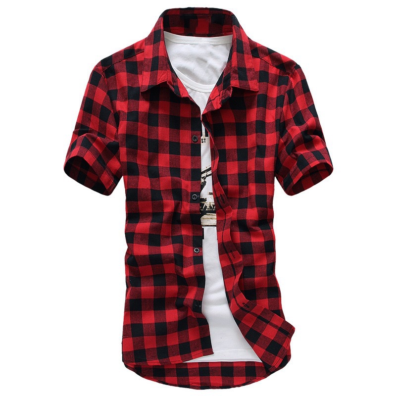 Red And Black Plaid Shirt Boys - đánh giá và giá Men'S Fashion Uk 2026