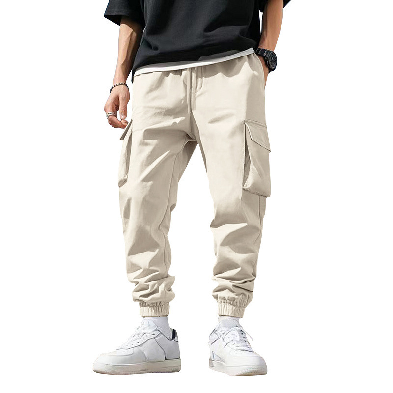Men Multi Pocket Cargo Joggers - đánh giá và giá Men'S Fashion Trousers