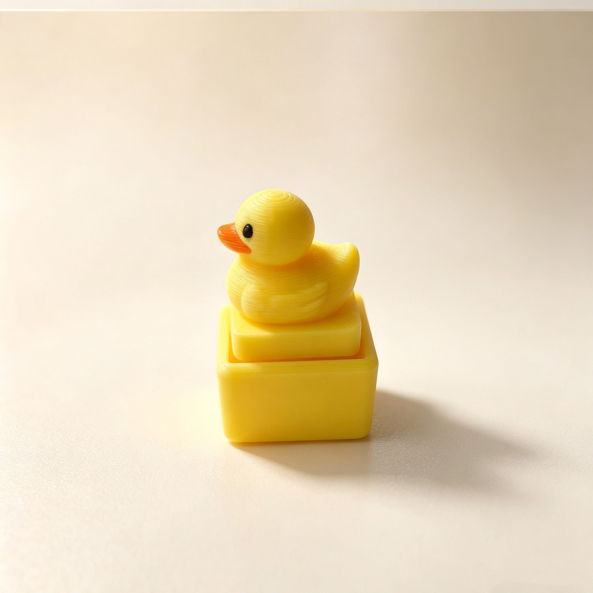 Cute Yellow Duck Press Keychai - đánh giá và giá Men Fashion Key