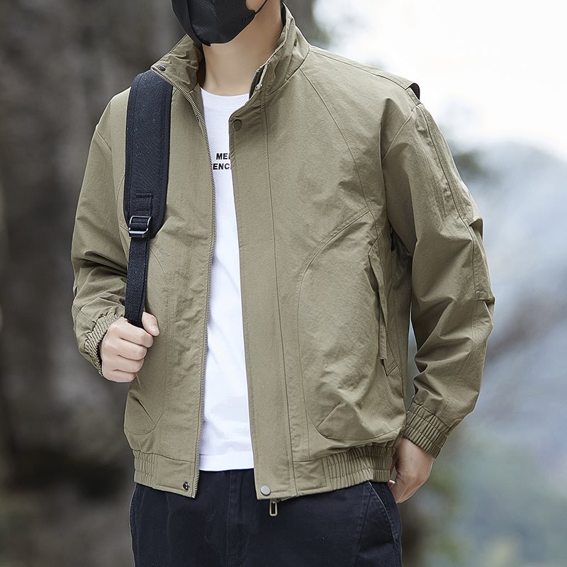 Business Casual Thin Stand Col - đánh giá và giá Harrington Jacket