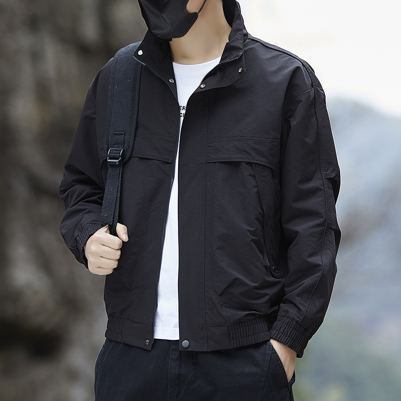 Business Casual Thin Stand Col - đánh giá và giá Harrington Jacket