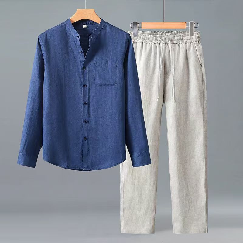 (Shirt + trousers) 2026 summer - đánh giá và giá Mens Fashion Casual 2026