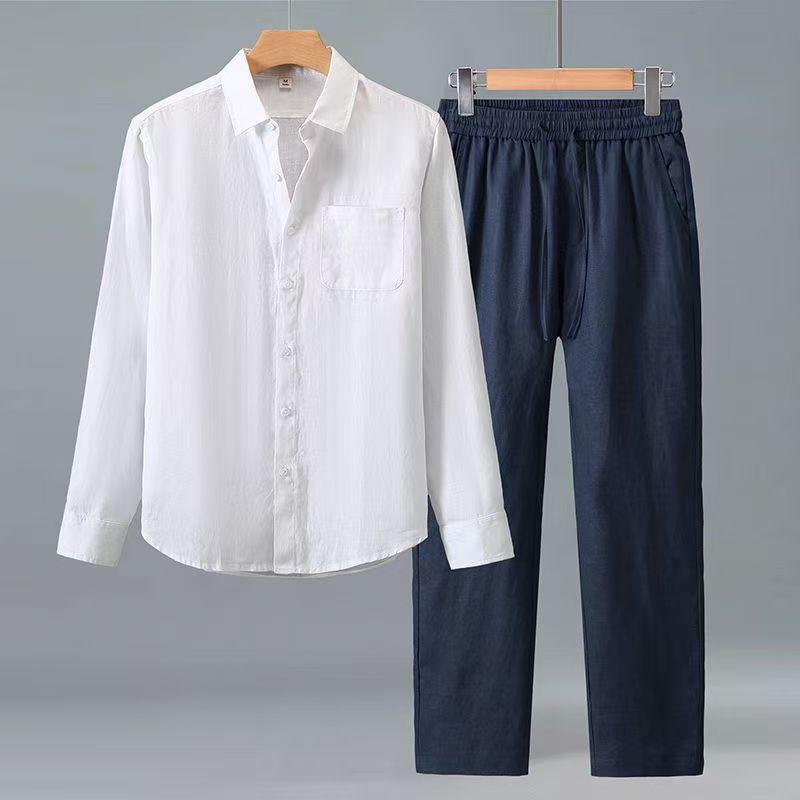 (Shirt + trousers) 2026 summer - đánh giá và giá Mens Fashion Casual 2026