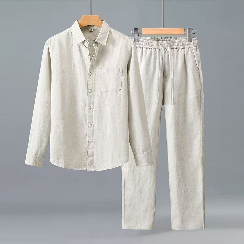 (Shirt + trousers) 2026 summer - đánh giá và giá Mens Fashion Casual 2026