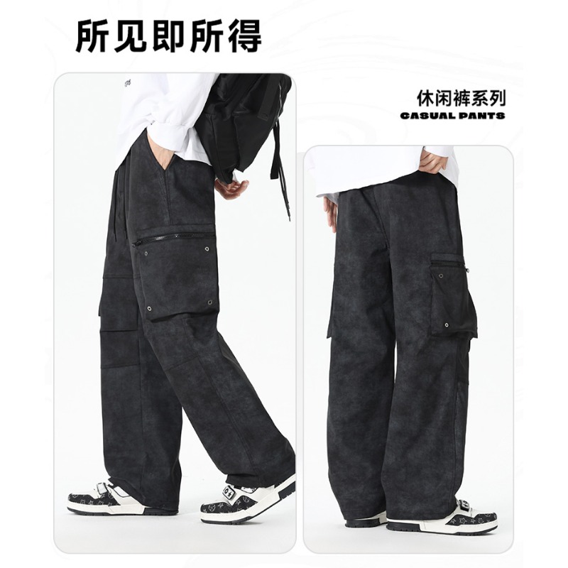 Men's Elastic High-waist Pocke - đánh giá và giá Men'S Fashion Trousers