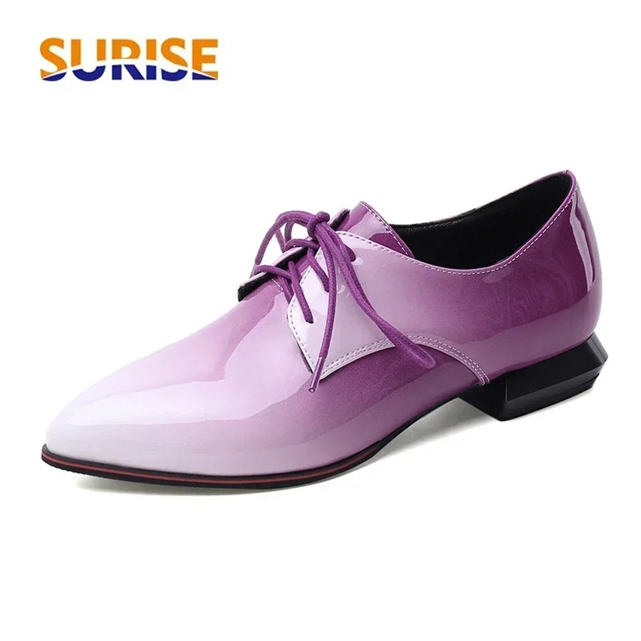 British Women Oxfords Gradient - đánh giá và giá Oxford Shoes Brogue