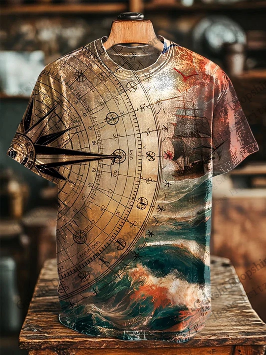 Vintage Mens T-shirt Summer Co - đánh giá và giá Jeans Shirt Fashion For Men