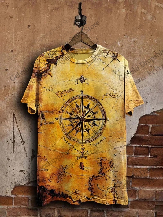 Vintage Mens T-shirt Summer Co - đánh giá và giá Jeans Shirt Fashion For Men