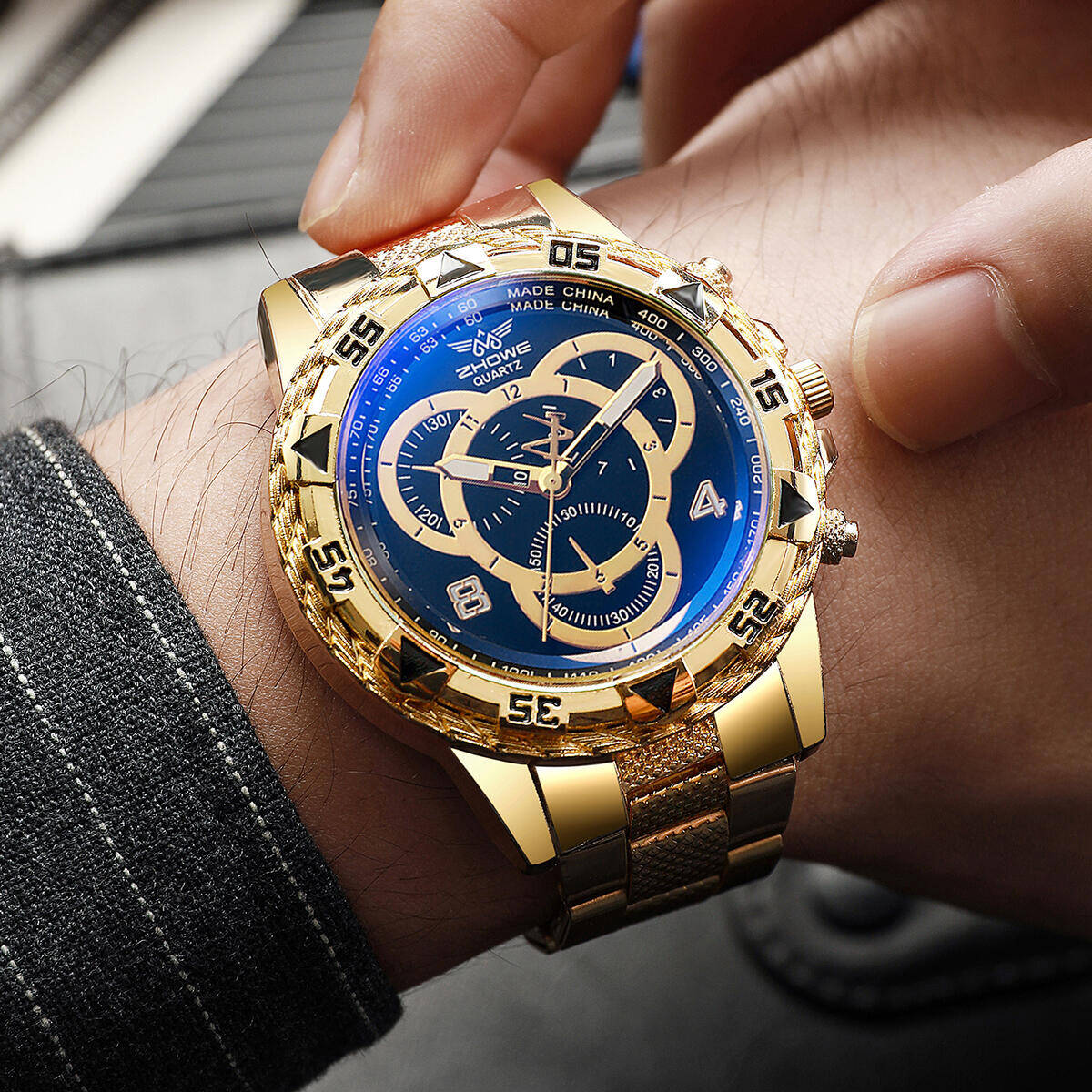 Luxury Large Dial Men Business - đánh giá và giá Mens Fashion Blog