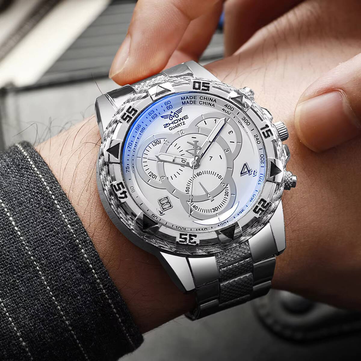 Luxury Large Dial Men Business - đánh giá và giá Mens Fashion Blog