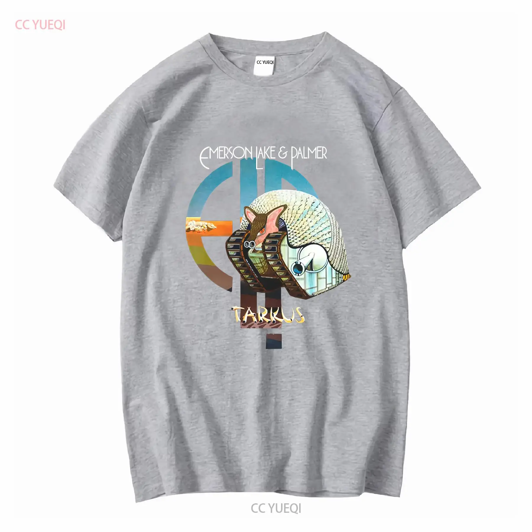 Tarkus ELP Emerson Lake and Pa - đánh giá và giá Mens Fashion Black Shirt