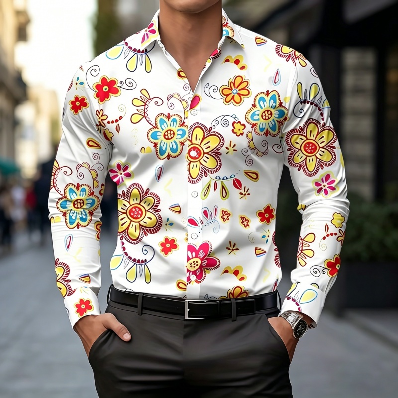 2026 new men's shirt fashion p - đánh giá và giá Mens Fashion Casual 2026