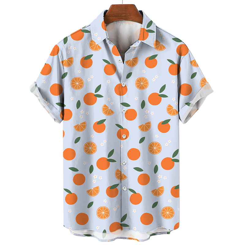 Fashion 3D Print Lemon Orange  - đánh giá và giá Men'S Fashion Lk